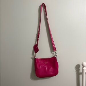 Kate Spade Pink crossbody Bag with Minimalist Design